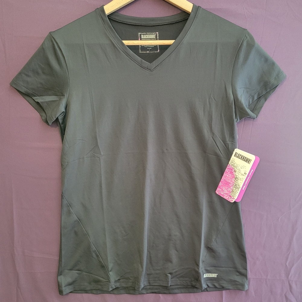 Black Fitted Short Sleeve T-Shirt